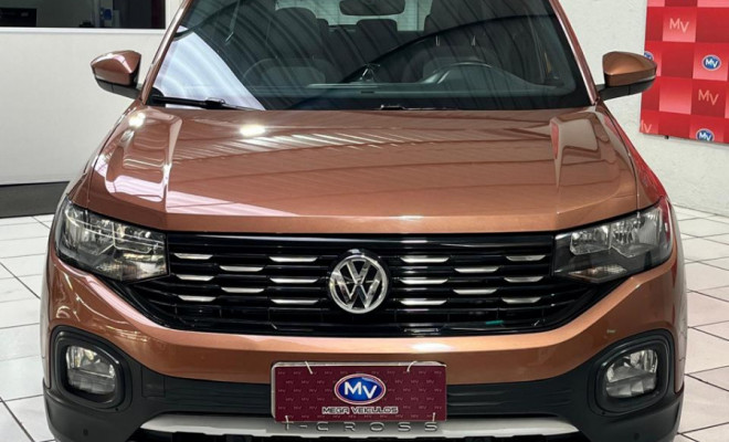 VW - VolksWagen T-Cross Comfortline 1.0 TSI Flex 5p Aut. 2020 Flex-0