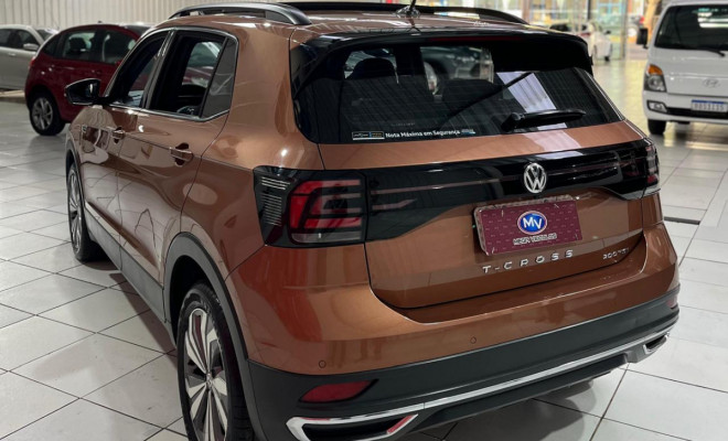 VW - VolksWagen T-Cross Comfortline 1.0 TSI Flex 5p Aut. 2020 Flex-3