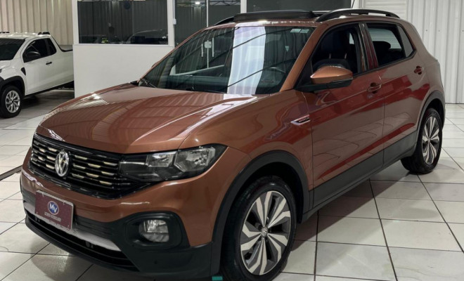 VW - VolksWagen T-Cross Comfortline 1.0 TSI Flex 5p Aut. 2020 Flex-1