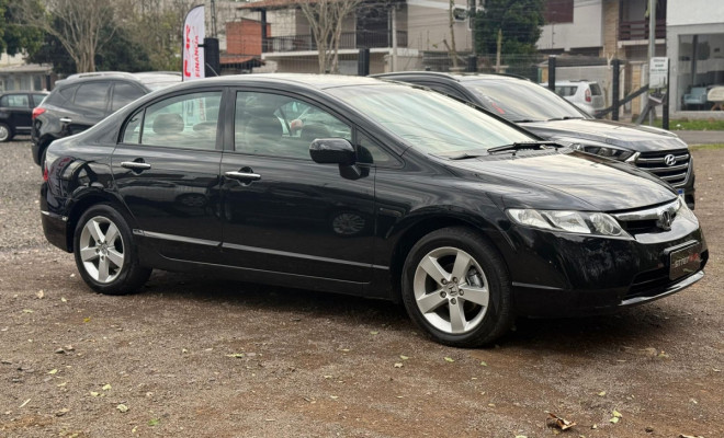 Honda Civic Sedan LXS 1.8/1.8 Flex 16V Mec. 4p 2007 Flex-0