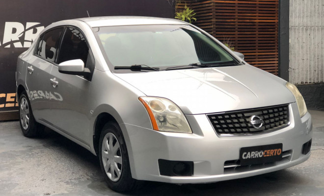 Nissan Sentra 2.0  Aut. 2008 Flex  Muito conforto investindo POUCO-1