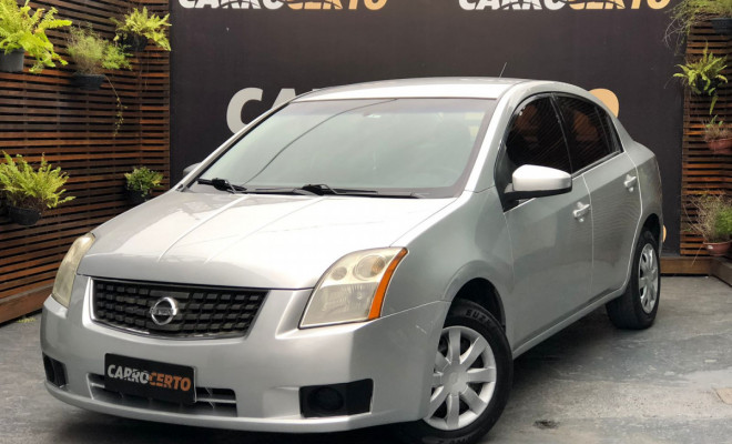 Nissan Sentra 2.0  Aut. 2008 Flex  Muito conforto investindo POUCO