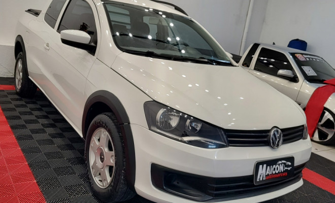 VW - VolksWagen Saveiro Trendline 1.6 T.Flex 8V CD 2015 Flex-5