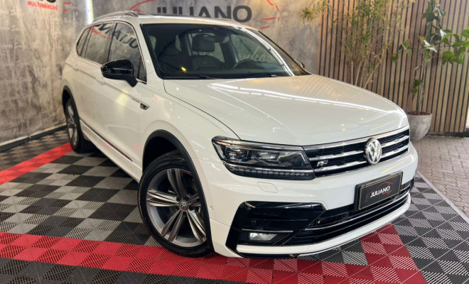 VW - VolksWagen TIGUAN Allspac R-Line 350 TSI 2.0 4x4 2021 Flex