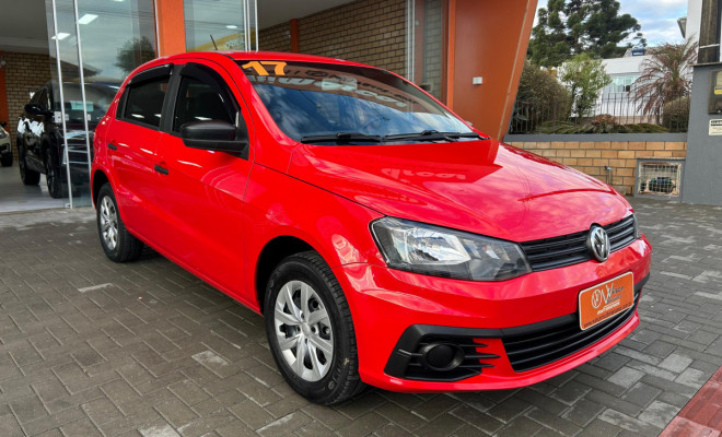 VW - VolksWagen Gol Trendline 1.0 T.Flex 12V 5p 2017 Flex-1