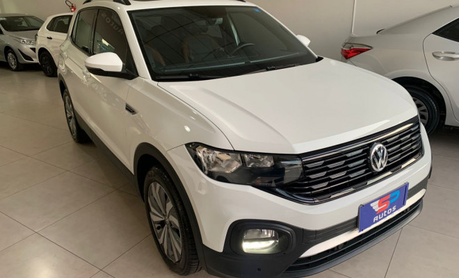 VW - VolksWagen T-Cross Comfortline 1.0 TSI Flex 5p Aut. 2020 Flex-1