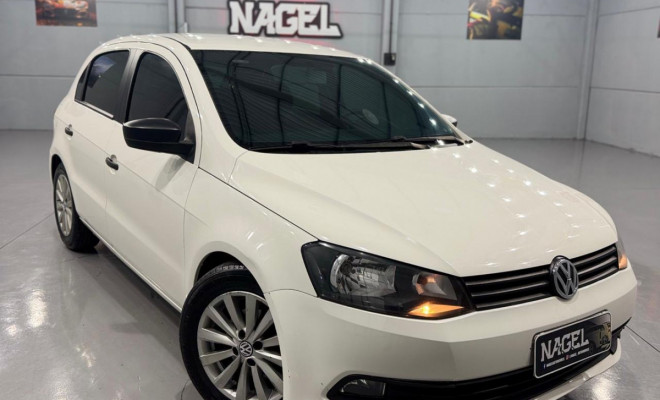 VW - VolksWagen Gol (novo) 1.0 Mi Total Flex 8V 4p 2014 Flex-1