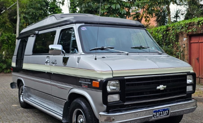 GM - Chevrolet CHEVY VAN 20 AERO - 1987 Gasolina