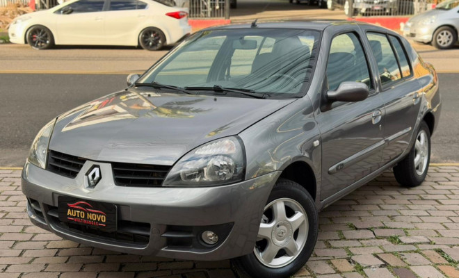 Renault Clio Sed. Privilège Hi-Flex 1.6 16V 4p 2006 Flex-0