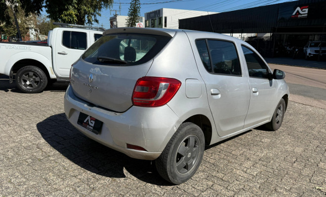 Renault SANDERO Authentique Flex 1.0 12V 5p 2017 Flex-4