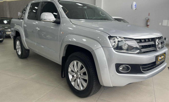 VW - VolksWagen AMAROK Highline CD 2.0 16V TDI 4x4 Dies. 2013 Diesel-0