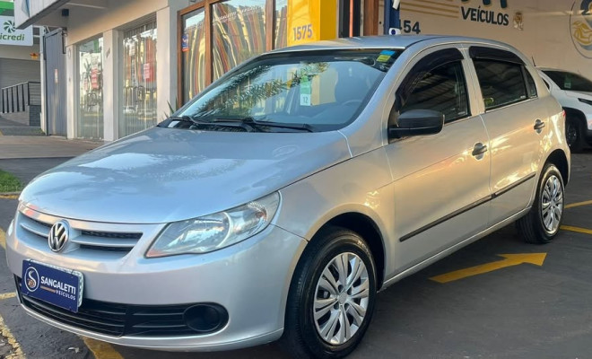 VW - VolksWagen Gol (novo) 1.0 Mi Total Flex 8V 4p 2012 Flex-0