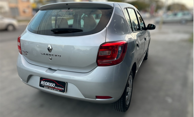 Renault SANDERO Authentique Hi-Power 1.0 16V 5p 2015 Flex-1
