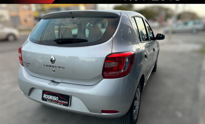 Renault SANDERO Authentique Hi-Power 1.0 16V 5p 2015 Flex-1