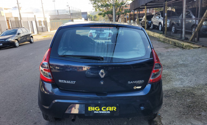 Renault SANDERO Authentique Hi-Flex 1.0 16V 5p 2011 Flex-4