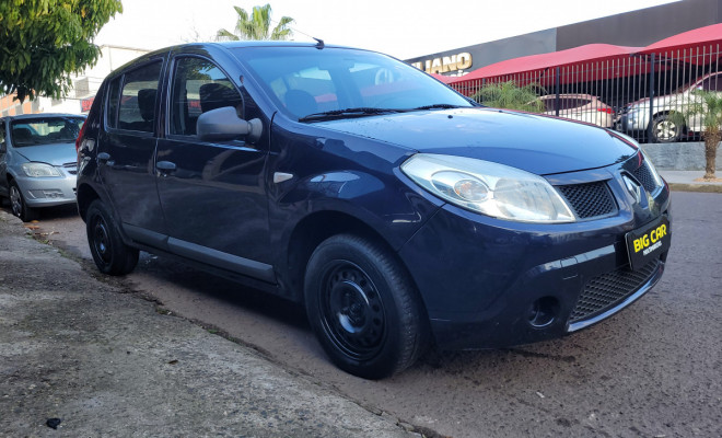 Renault SANDERO Authentique Hi-Flex 1.0 16V 5p 2011 Flex-9