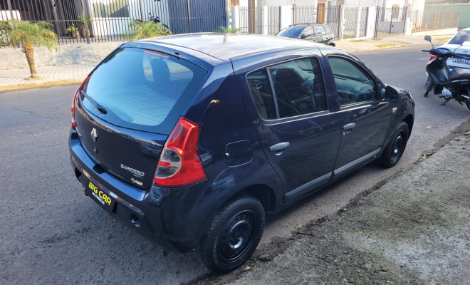 Renault SANDERO Authentique Hi-Flex 1.0 16V 5p 2011 Flex-0