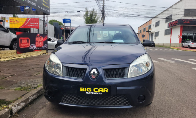 Renault SANDERO Authentique Hi-Flex 1.0 16V 5p 2011 Flex-1