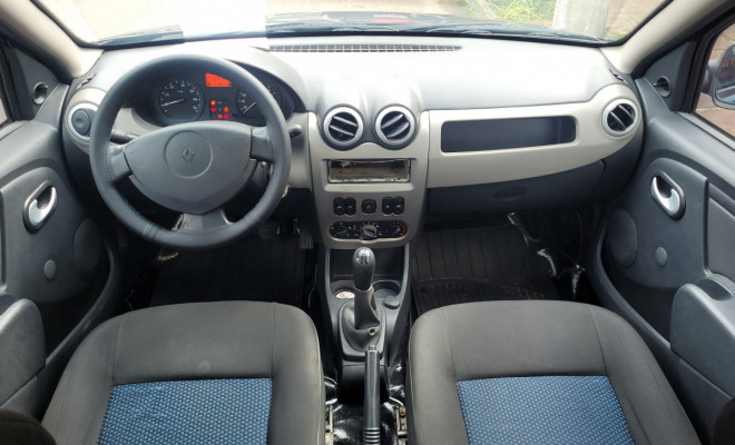 Renault SANDERO Authentique Hi-Flex 1.0 16V 5p 2011 Flex-5