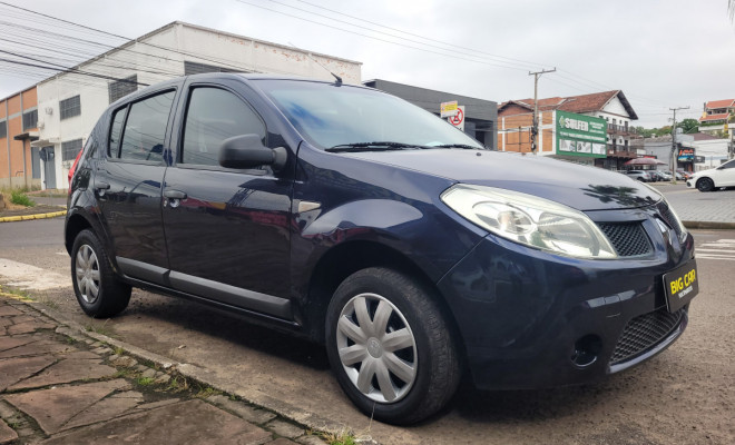 Renault SANDERO Authentique Hi-Flex 1.0 16V 5p 2011 Flex-10