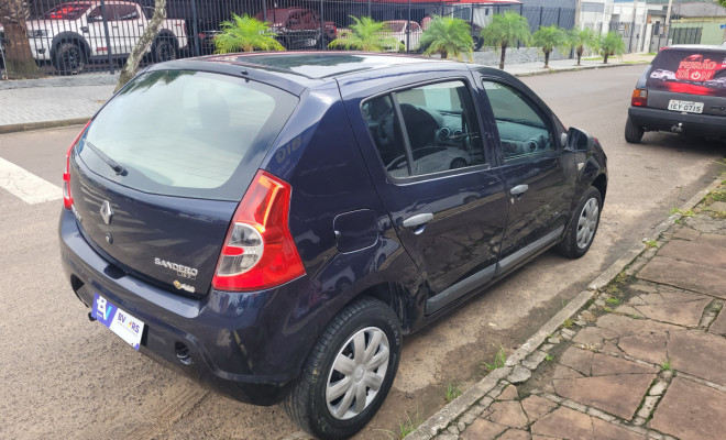 Renault SANDERO Authentique Hi-Flex 1.0 16V 5p 2011 Flex-0