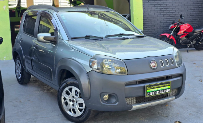 Fiat Uno Mille WAY ECONOMY 1.0 F.Flex 4p 2011 Flex-0