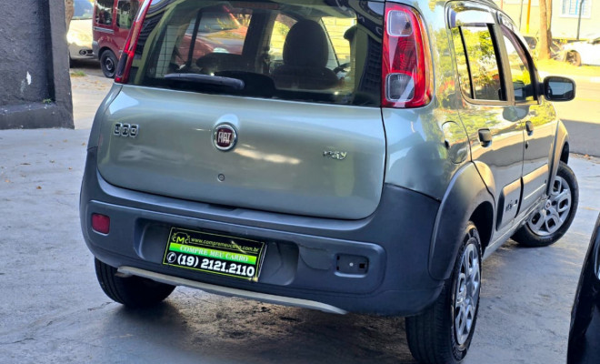 Fiat Uno Mille WAY ECONOMY 1.0 F.Flex 4p 2011 Flex-2