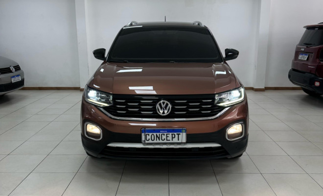 VW - VolksWagen T-Cross Highline 1.4 TSI Flex 16V 5p Aut 2020 Flex-0