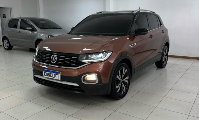 VW - VolksWagen T-Cross Highline 1.4 TSI Flex 16V 5p Aut 2020 Flex-1