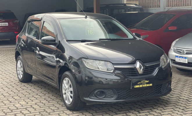 Renault SANDERO Expression Hi-Power 1.0 16V 5p 2016 Flex-1