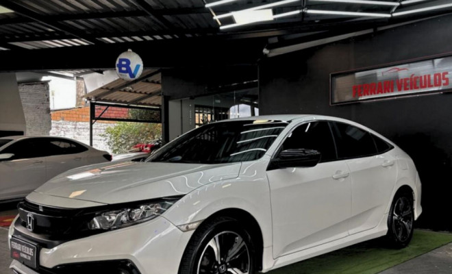 Honda Civic Sedan SPORT 2.0 Flex 16V Aut.4p 2020 Flex-8