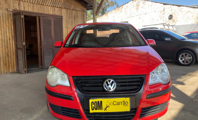 VW - VolksWagen Polo Sed. COMFORT. 1.6 Mi Tot. Flex 8v 2007 Flex-1