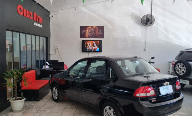 GM - Chevrolet Classic Life/LS 1.0 VHC FlexP. 4p 2011 Flex-3