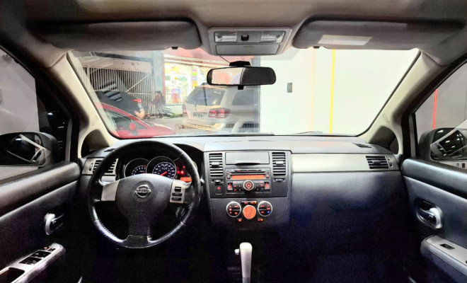 Nissan TIIDA SL 1.8 Flex 16V Aut. 2013 + Teto + Couro-14