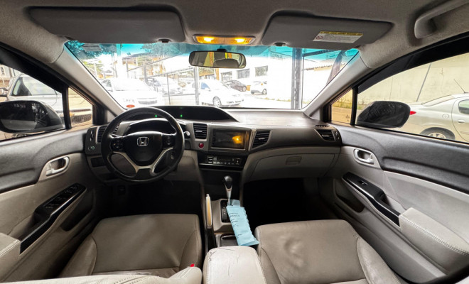 Honda Civic Sed. LXL/ LXL SE 1.8 Flex 16V Aut. 2012 Flex-1