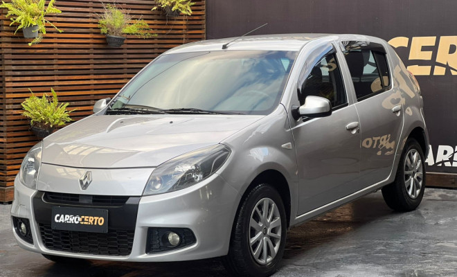 Renault SANDERO Expression 1.6 8V  2014 Flex ótimo custo beneficio-0