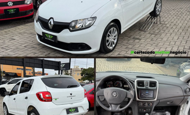Renault SANDERO Authentique Flex 1.0 12V 5p 2018 Flex