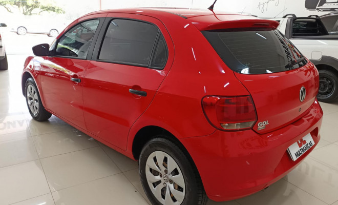 VW - VolksWagen Gol (novo) 1.0 Mi Total Flex 8V 4p 2015 Flex-8