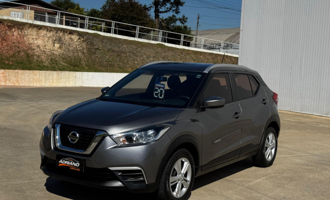 KICKS S 1.6 Mecânico 2020 – Economia, conforto e procedência garantida!