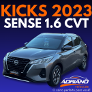KICKS Sense 1.6 Automático 2023 – Modernidade, conforto e segurança em cada detalhe!