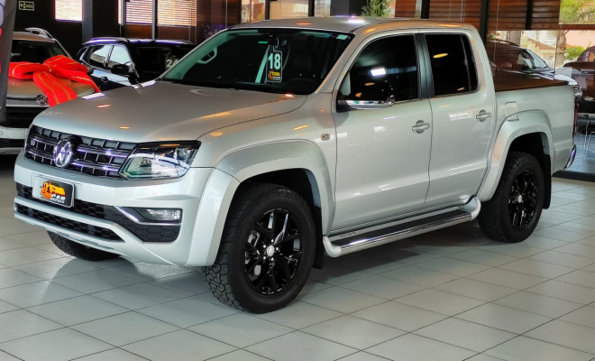 VW - VolksWagen AMAROK Highline CD 3.0 4x4 TB Dies. Aut. 2018 Diesel-0