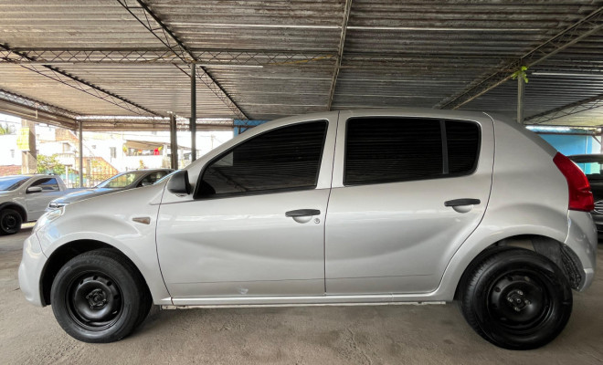 Renault SANDERO Authentique Hi-Flex 1.0 16V 5p 2012 Flex-5