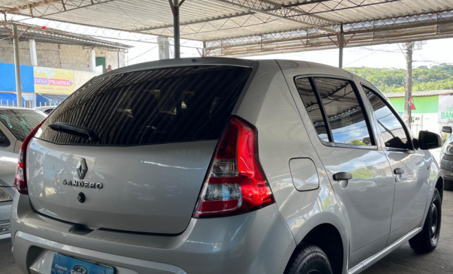 Renault SANDERO Authentique Hi-Flex 1.0 16V 5p 2012 Flex-8