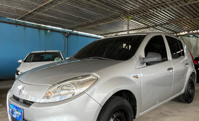 Renault SANDERO Authentique Hi-Flex 1.0 16V 5p 2012 Flex-4