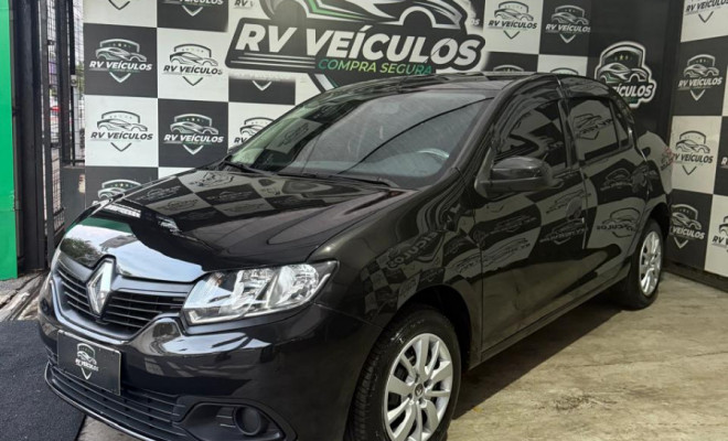 Renault LOGAN Authentique Flex 1.0 12V 4p 2018 Flex-0