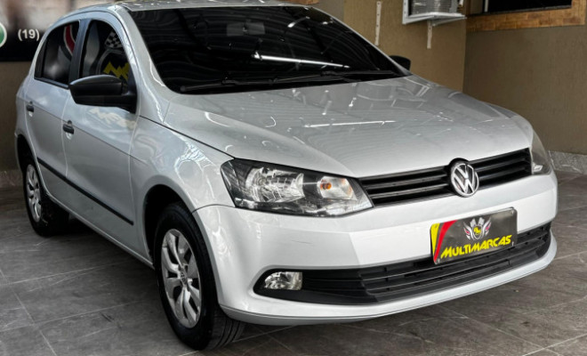 VW - VolksWagen Gol Trendline 1.0 T.Flex 8V 5p 2015 Flex-9