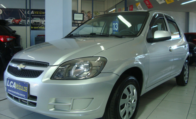 GM - Chevrolet Celta Spirit/ LT 1.0 MPFI 8V FlexP. 5p 2013 Flex-6