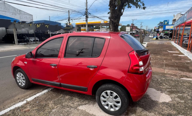 Renault SANDERO Authentique Hi-Flex 1.0 16V 5p 2013 Flex-0
