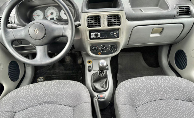 Renault Clio Authentique Hi-Flex 1.0 16V 5p 2008 Flex-5