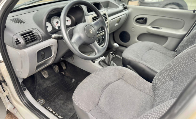 Renault Clio Authentique Hi-Flex 1.0 16V 5p 2008 Flex-7